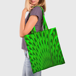 Сумка-шопер Травяные стрелы, цвет: 3D-принт — фото 2