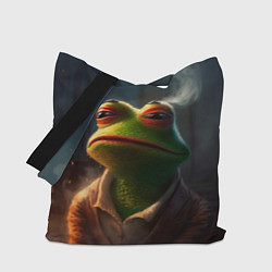 Сумка-шопер Frog Pepe, цвет: 3D-принт