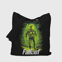 Сумка-шопер Fallout game poster style, цвет: 3D-принт