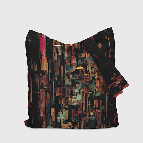 Сумка-шоппер Японская девушка-андроид / 3D-принт – фото 2