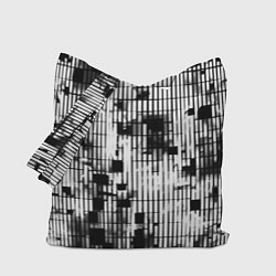 Сумка-шопер Устрашающая сеть, цвет: 3D-принт