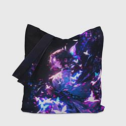 Сумка-шопер Прекрасная Шинобу - Клинок демонов, цвет: 3D-принт