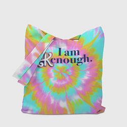 Сумка-шоппер I am Kenough - retro tie-dye