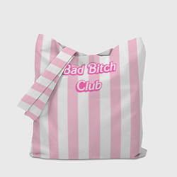 Сумка-шоппер Bad Bitch Club - barbie style
