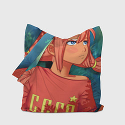 Сумка-шопер Бесконечное лето Ульяна, цвет: 3D-принт