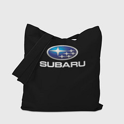 Сумка-шопер Subaru sport auto car, цвет: 3D-принт