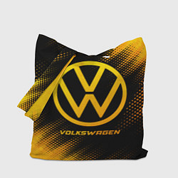 Сумка-шопер Volkswagen - gold gradient, цвет: 3D-принт