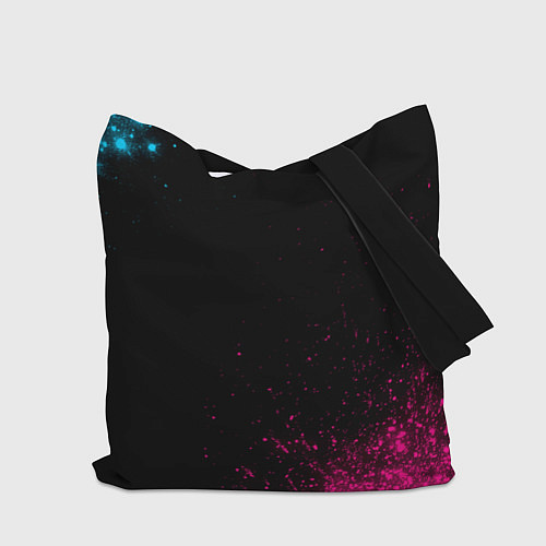 Сумка-шоппер Paramore - neon gradient / 3D-принт – фото 2