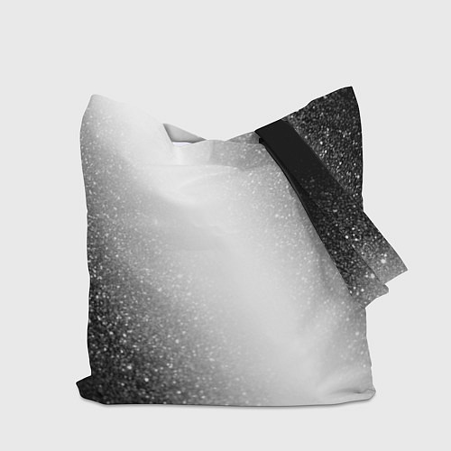 Сумка-шоппер Led Zeppelin glitch на светлом фоне / 3D-принт – фото 2