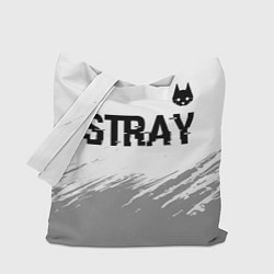 Сумка-шопер Stray glitch на светлом фоне посередине, цвет: 3D-принт