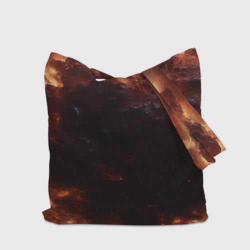 Сумка-шоппер Взрыв нейронной звезды в космосе / 3D-принт – фото 2