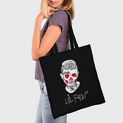 Сумка-шопер Lil Peep idol 2023, цвет: 3D-принт — фото 2