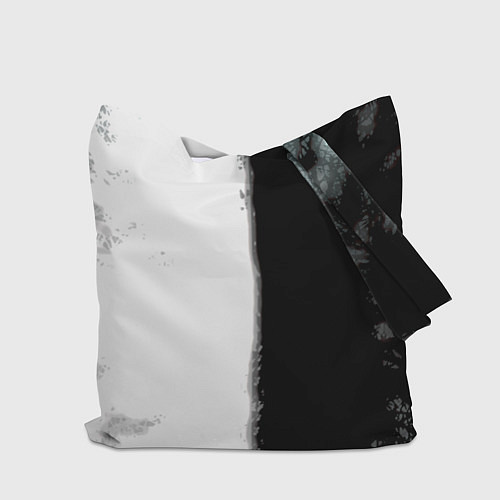 Сумка-шоппер Dayz черно белый ужас / 3D-принт – фото 2