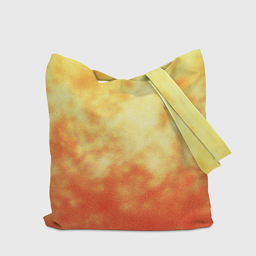 Сумка-шоппер Огненный дикий кабан на фоне пламени / 3D-принт – фото 2