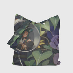 Сумка-шопер Genshin Impact Сяо Xiao, цвет: 3D-принт