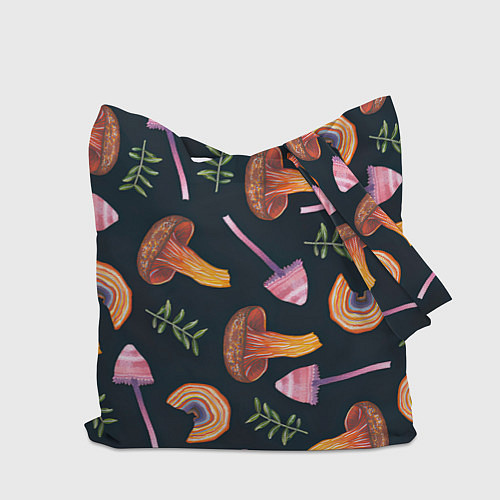 Сумка-шоппер Goblincore - болотные грибы / 3D-принт – фото 2