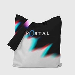 Сумка-шоппер Portal game blink color