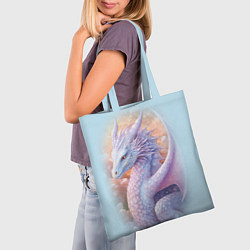 Сумка-шопер Фэнтази дракон 2024, цвет: 3D-принт — фото 2