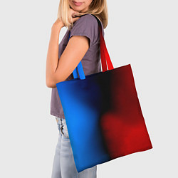 Сумка-шопер Неоновый градиент краски, цвет: 3D-принт — фото 2