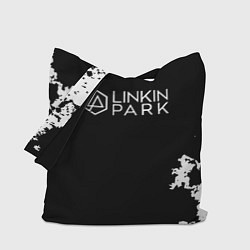 Сумка-шопер Linkin Park рок бенд, цвет: 3D-принт