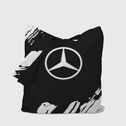 Сумка-шопер Mercedes benz краски спорт, цвет: 3D-принт