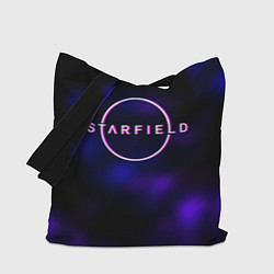 Сумка-шоппер Starfield тёмное небо из игры