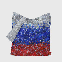 Сумка-шопер Российские драгоценные камни, цвет: 3D-принт