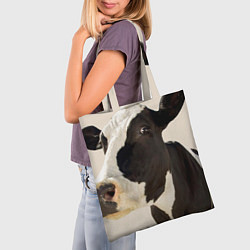 Сумка-шопер Настоящая корова, цвет: 3D-принт — фото 2