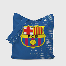 Сумка-шоппер Футбольный клуб Барселона - логотип крупный