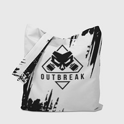 Сумка-шоппер Rainbow six outbreak черные краски