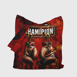 Сумка-шопер Champion boxing, цвет: 3D-принт