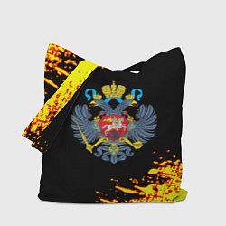 Сумка-шопер Герб краски россия, цвет: 3D-принт