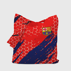 Сумка-шопер Барселона спорт краски текстура, цвет: 3D-принт