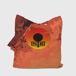Сумка-шоппер PUBG game orange