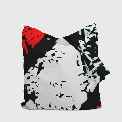 Сумка-шоппер Россия краски текстура / 3D-принт – фото 2