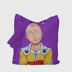 Сумка-шопер Realistic Saitama, цвет: 3D-принт