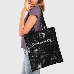 Сумка-шопер Depeche Mode black ice, цвет: 3D-принт — фото 2