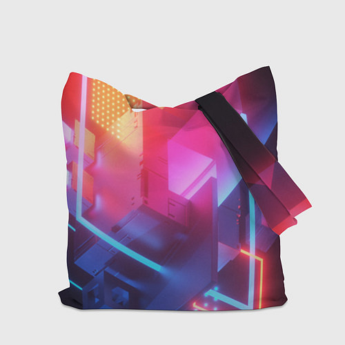 Сумка-шоппер Crysis текстура брони / 3D-принт – фото 2