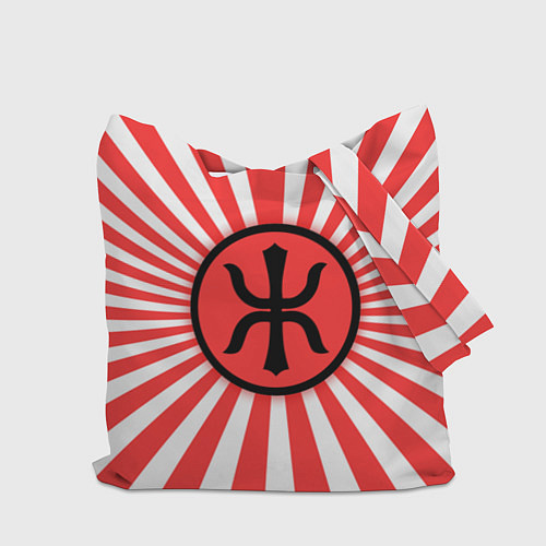 Сумка-шоппер Red Alert: Империя Восходящего Солнца / 3D-принт – фото 2