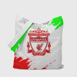Сумка-шопер Liverpool краски спорт, цвет: 3D-принт