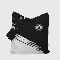 Сумка-шоппер Borussia текстура краски