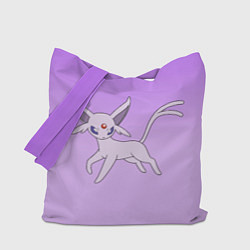 Сумка-шоппер Espeon Pokemon - розовая кошка покемон