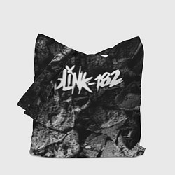 Сумка-шопер Blink 182 black graphite, цвет: 3D-принт