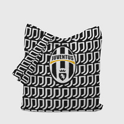 Сумка-шопер Juventus pattern fc, цвет: 3D-принт