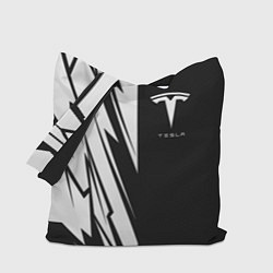 Сумка-шоппер Tesla - carbon texture