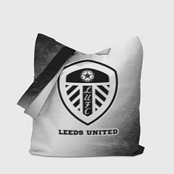 Сумка-шопер Leeds United sport на светлом фоне, цвет: 3D-принт