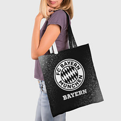 Сумка-шопер Bayern sport на темном фоне, цвет: 3D-принт — фото 2