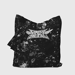 Сумка-шопер Babymetal black ice, цвет: 3D-принт