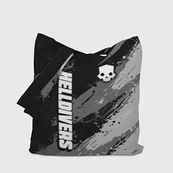Сумка-шопер Helldivers 2: Skull Logo, цвет: 3D-принт