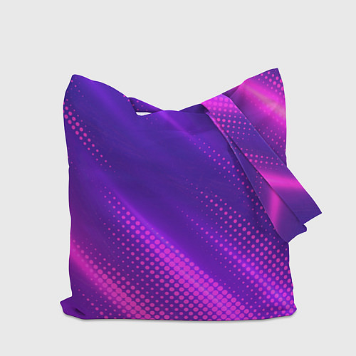 Сумка-шоппер Leeds United legendary sport grunge / 3D-принт – фото 2